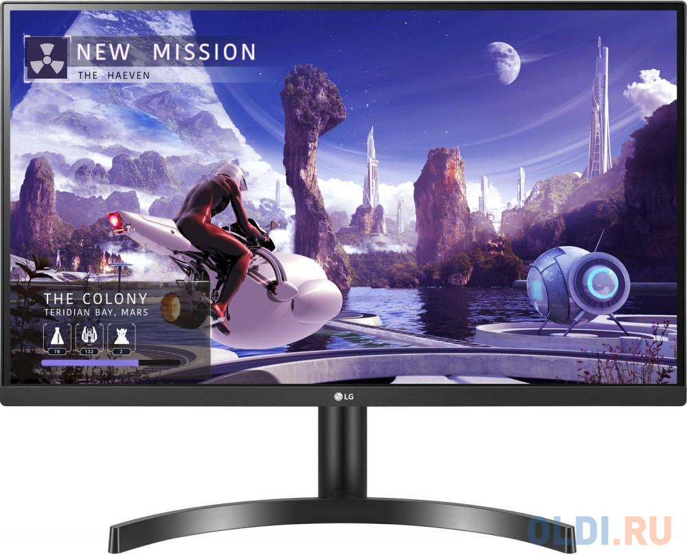 Monitor 27 LG 27QN600-B Black IPS, 16:9, 2560x1440, 5ms, 350 cd/m2, 1000:1 HDMI*2, DP, vesa