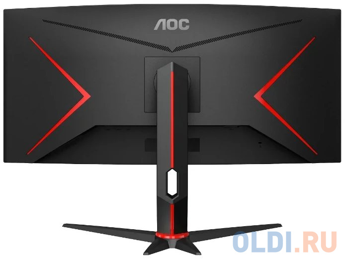 Монитор 34" AOC CU34G2/BK черный VA 3440x1440 300 cd/m^2 1 ms HDMI DisplayPort Аудио USB фото