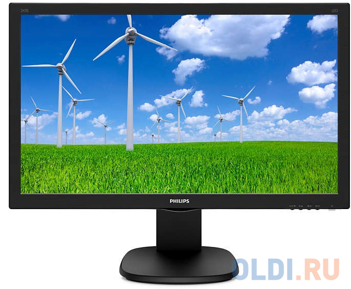 

Монитор 24" Philips 243S5LJMB/00 черный TN 1920x1080 250 cd/m^2 1 ms DVI HDMI DisplayPort VGA Аудио USB