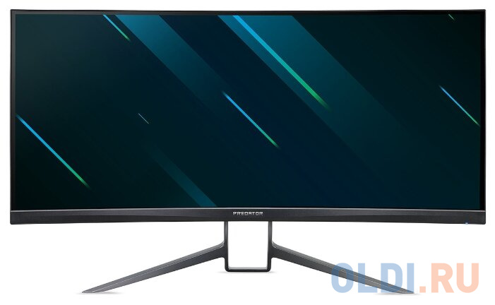 

МОНИТОР 35" Acer Predator X35 BMIPHZ Black/Blue Сurved (LED, Wide, 3440x1440, 200Hz, 4ms, 178°/178°, +DP, +НDMI, +MM, +U