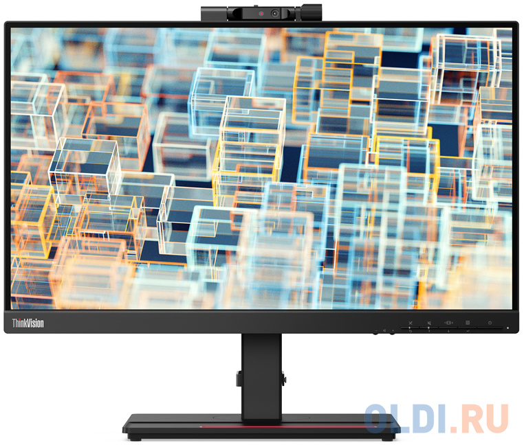 

МОНИТОР 21.5" Lenovo ThinkVision T22v-20 Black (IPS,1920x1080, 4 ms,178°/178°,250 cd/m,1000:1, VGA//HDMI1.4/DP1.2//LTPS,