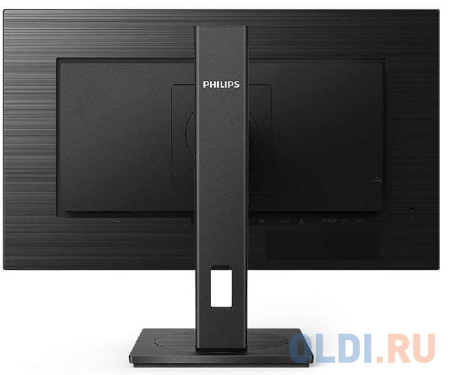 МОНИТОР 23.8" PHILIPS 243B1/00 Black с поворотом экрана (IPS, 1920x1080, 75Hz, 4 ms, 178°/178°, 250 cd/m, 50M:1, +HDMI 1 фото