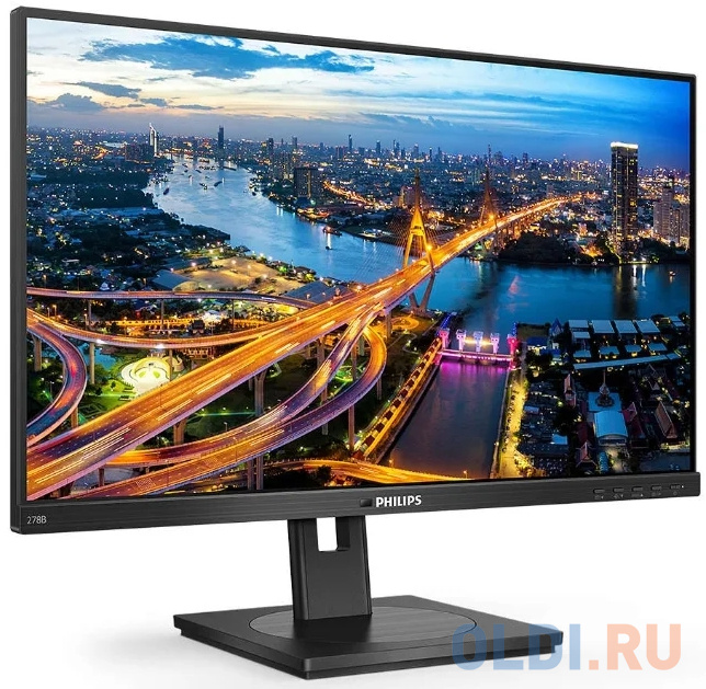 Монитор 27" Philips 278B1/00 черный IPS 3840x2160 350 cd/m^2 4 ms HDMI DisplayPort Аудио USB фото
