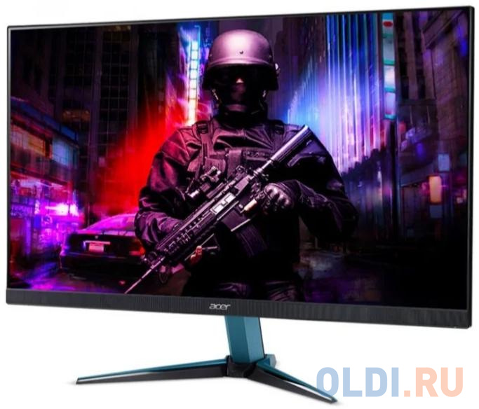 Монитор 27" Acer Nitro VG272UPbmiipx черный IPS 2560x1440 400 cd/m^2 1 ms HDMI DisplayPort Аудио UM.HV2EE.P01