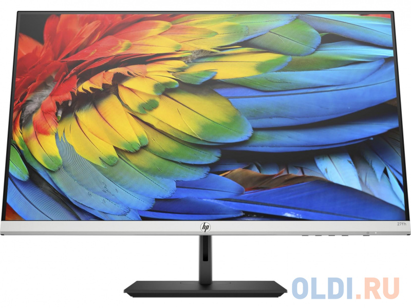 

Монитор 27" HP 27fh черный серебристый IPS 1920x1080 300 cd/m^2 5 ms HDMI VGA 4HZ38AA