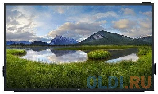 

Сенсорная поверхность 85.6" DELL C8621QT черный IPS 3840x2160 350 cd/m^2 8 ms HDMI DisplayPort USB USB Type-C