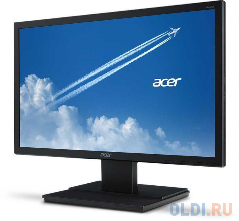 Монитор 24" Acer V246HQLbi черный VA 1920x1080 250 cd/m^2 5 ms VGA HDMI фото