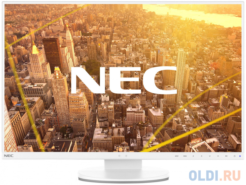 

Монитор 27" NEC EA271F-WH белый IPS 1920x1080 250 cd/m^2 6 ms DVI HDMI DisplayPort VGA Аудио USB