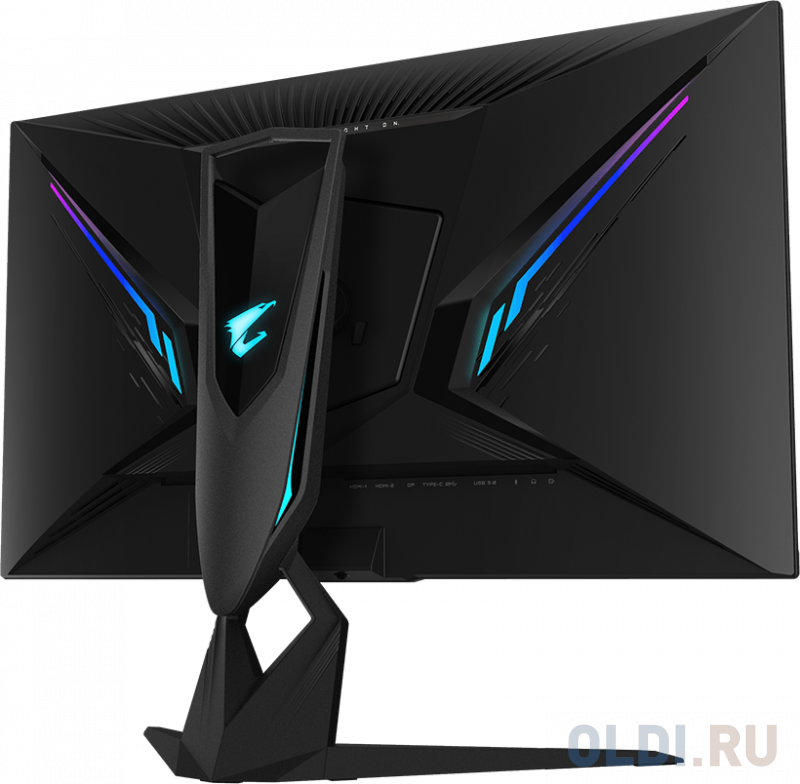 Монитор 32" GigaByte AORUS FI32Q Gaming черный IPS 2560x1440 350 cd/m^2 1 ms HDMI DisplayPort Аудио USB Type-C USB фото