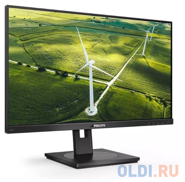 Монитор 23.8" Philips 242B1G/00 черный IPS 1920x1080 250 cd/m^2 4 ms HDMI DVI DisplayPort VGA USB Аудио фото