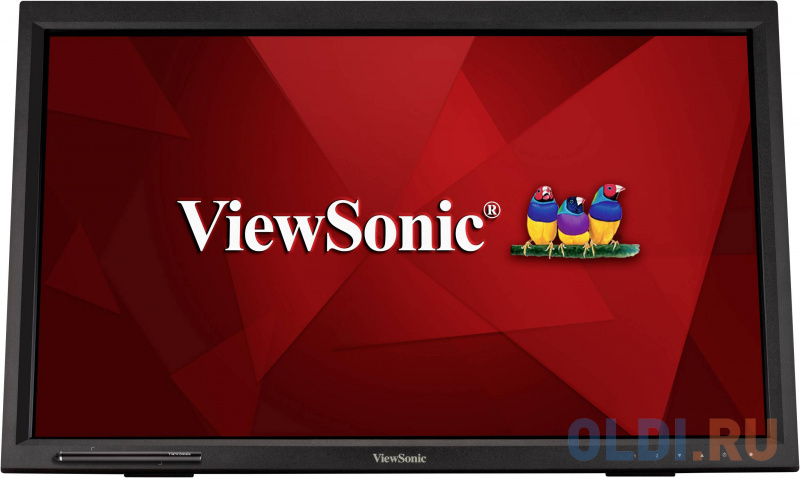 

Монитор жидкокристаллический ViewSonic Монитор LCD 23.6'' [16:9] 1920х1080(FHD) VA, nonGLARE, TOUCH, 200cd/m2, H178°/V178°, 3000:1, 20M:1, 16.7M, 7ms, VGA, DVI, HDMI, DP, USB-Hub, Tilt, Speakers, 3Y, Black