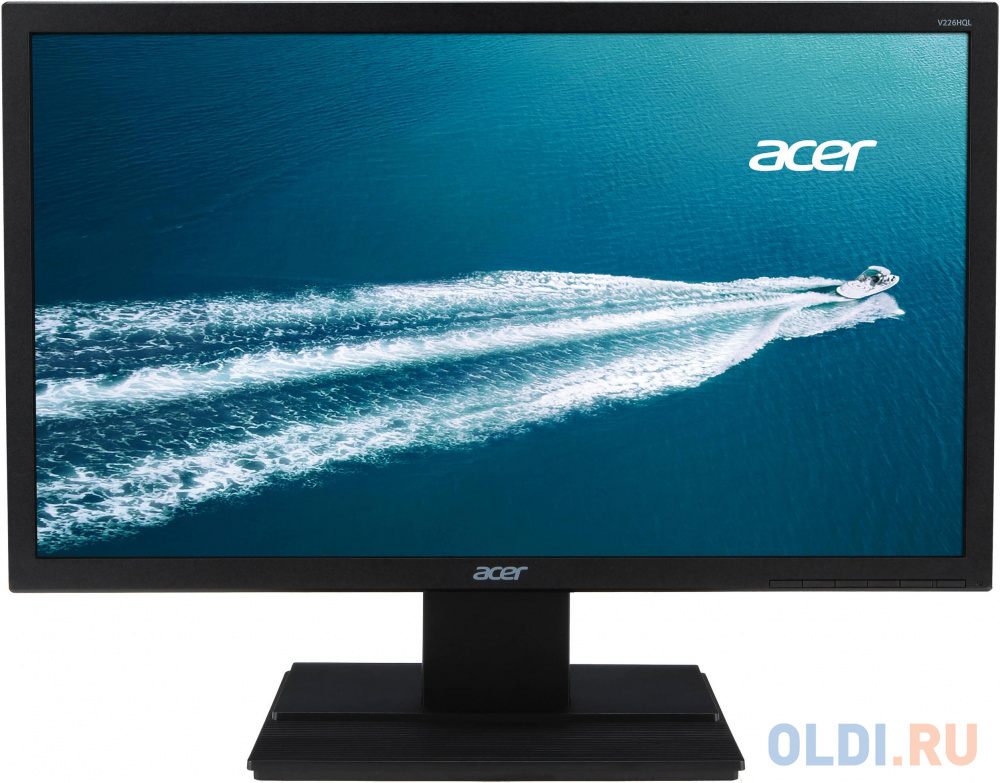 Монитор Acer 21.5" V226HQLb черный TN+film LED 5ms 16:9 матовая 250cd 1920x1080 D-Sub FHD 3.66кг