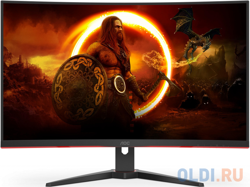 

Монитор AOC 31.5" Gaming C32G2AE/BK VA 1920x1080 165Hz 250cd/m2 16:9