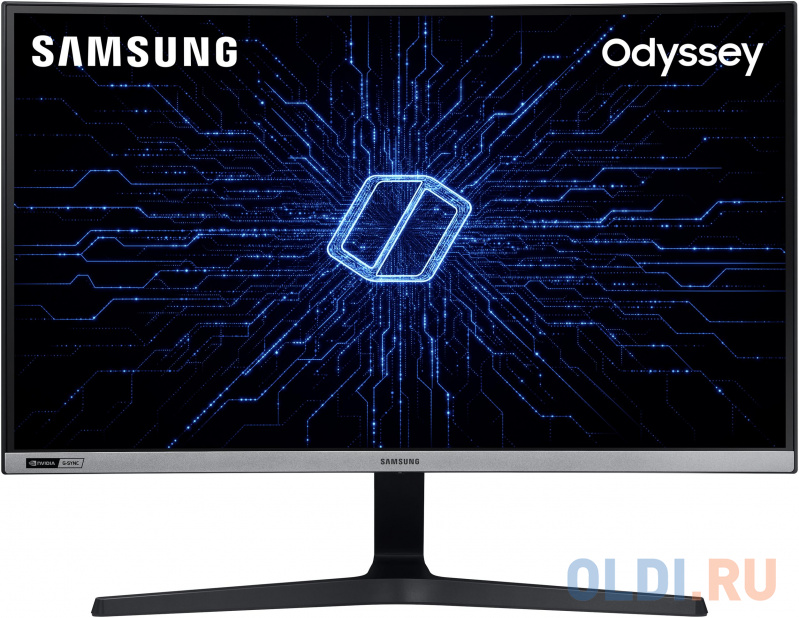 

МОНИТОР 27" Samsung Gaming C27RG50FQI Black Сurved (LED, Wide, 1920x1080, 240Hz, 4ms, 178°/178°, 300 cd/m, 3000:1, +DP,