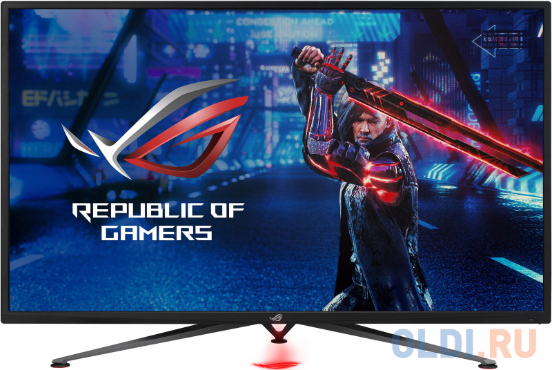 

МОНИТОР 43" ASUS Gaming XG438QR Black (LED, Wide, 3840x2160, 120Hz, 4ms, 178°/178°, 450 cd/m, 4000:1, +DP, +3хHDMI, +2xM