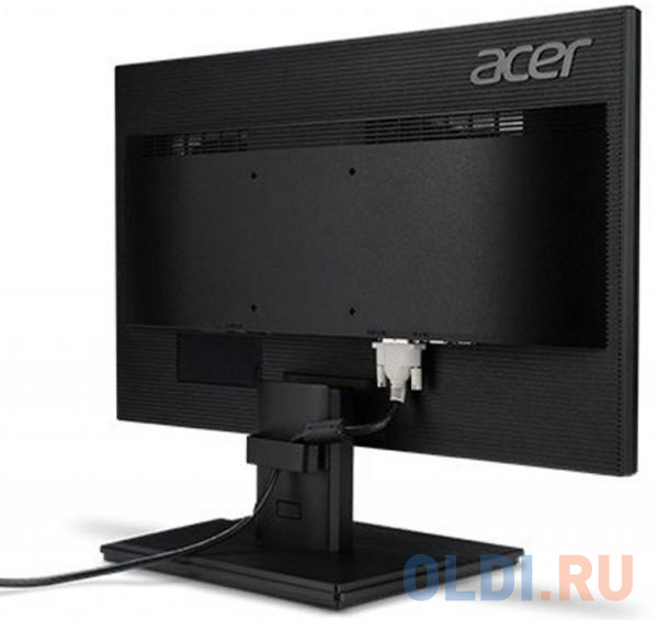 Монитор 20" Acer V206HQLBb черный TN 1366x768 200 cd/m^2 5 ms VGA UM.IV6EE.B01, размер 19.5