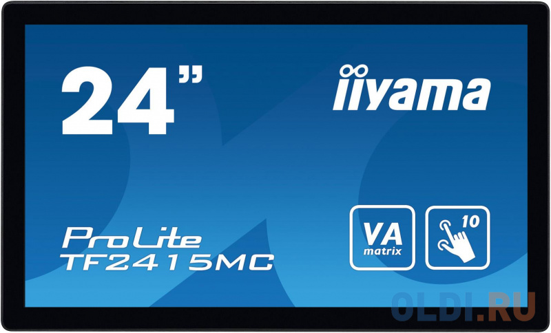 

Монитор Iiyama 23.8" TF2415MC-B2 черный VA LED 16ms 16:9 HDMI матовая 3000:1 315cd 178гр/178гр 1920x1080 D-Sub DisplayPort FHD USB Touch 5.8кг
