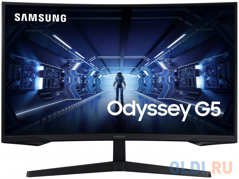 

Монитор 27" Samsung Odyssey G5 C27G54TQWI черный VA 2560x1440 250 cd/m^2 1 ms HDMI DisplayPort Аудио LC27G54TQWIXCI