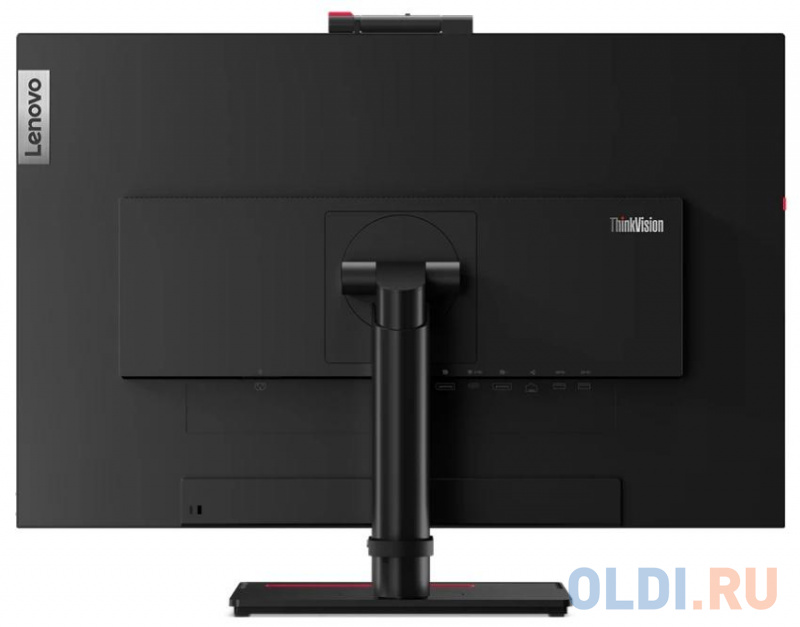 Монитор 27" Lenovo ThinkVision T27hv-20 черный IPS 2560x1440 350 cd/m^2 4 ms HDMI DisplayPort USB Type-C USB Аудио 62A9GAT1EU фото