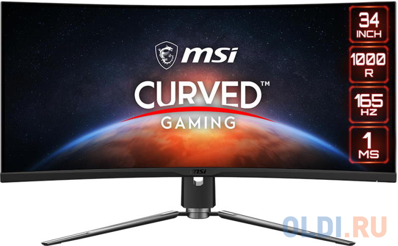 

Монитор 34" MSI MPG ARTYMIS 343CQR, Черный