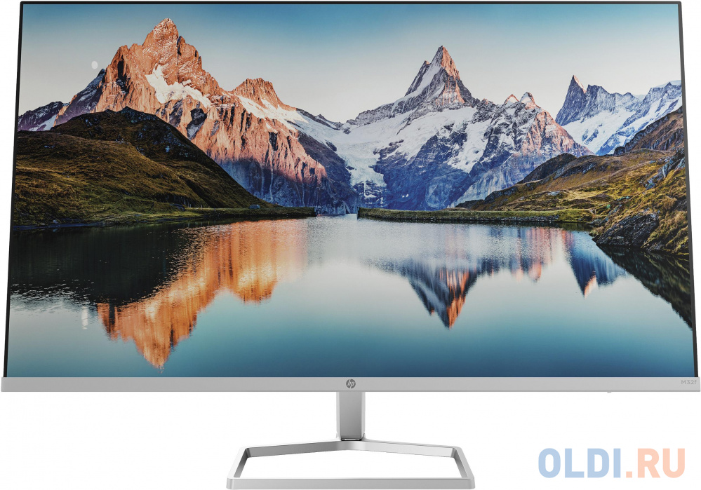 HP M32f Monitor 1920x1080, VA, 16:9, 300 cd/m2, 1000:1, 7ms, 178°/178°, VGA, HDMI, Eye Ease,FreeSync, 3-Sided Microedge, Black&Silver