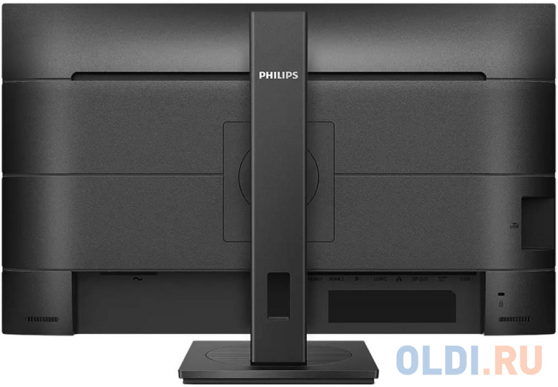 МОНИТОР 27" PHILIPS 276B1/00 Black с поворотом экрана (IPS, 2560x1440, 75Hz, 4 ms, 178°/178°, 300 cd/m, 50M:1, +2xHDMI 1 фото