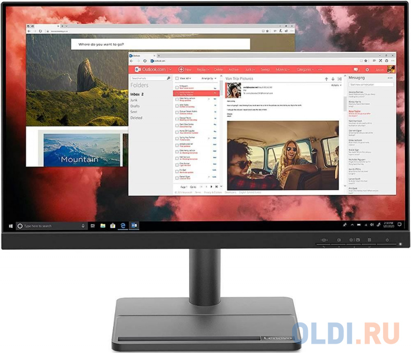 

Монитор Lenovo 21.5" L22e-30 черный VA 5ms 16:9 HDMI матовая 250cd 178гр/178гр 1920x1080 D-Sub FHD
