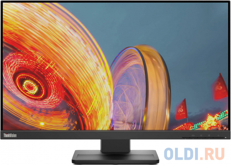 

Lenovo ThinkVision E24q-20 23.8" 16:9 QHD (2560x1440) IPS, 4ms, 1000:1, 300cd/m2, 178/178, 1xHDMI 1.4, 1xDP 1.2, 1xAudio Port (3.5 mm), Speakers, Lift