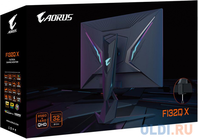 Монитор 31.5" GigaByte Aorus FI32Q X фото