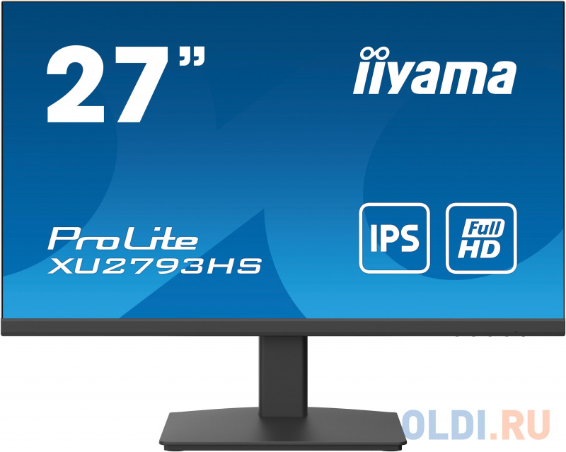 

Монитор Iiyama 27" ProLite XU2793HS-B4 черный IPS LED 4ms 16:9 HDMI M/M матовая 1000:1 300cd 178гр/178гр 1920x1080 D-Sub DisplayPort FHD USB 4.6к