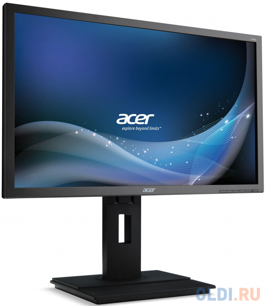 Монитор 23.8" Acer B246HYLAymidr черный IPS 1920x1080 250 cd/m^2 6 ms DVI HDMI VGA Аудио UM.QB6EE.A01 - фото 2