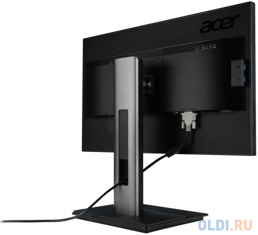Монитор 23.8" Acer B246HYLAymidr черный IPS 1920x1080 250 cd/m^2 6 ms DVI HDMI VGA Аудио UM.QB6EE.A01 - фото 9