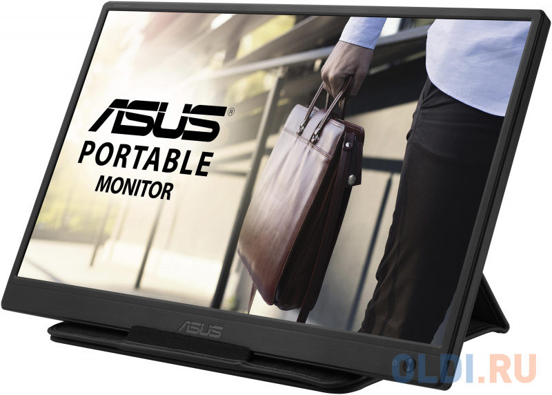 Монитор Asus 15.6" Portable MB165B черный TN LED 10ms 16:9 M/M матовая 500:1 220cd 90гр/65гр 1366x768 USB Touch 90LM0703-B01170 ZenScreen MB165B - фото 3