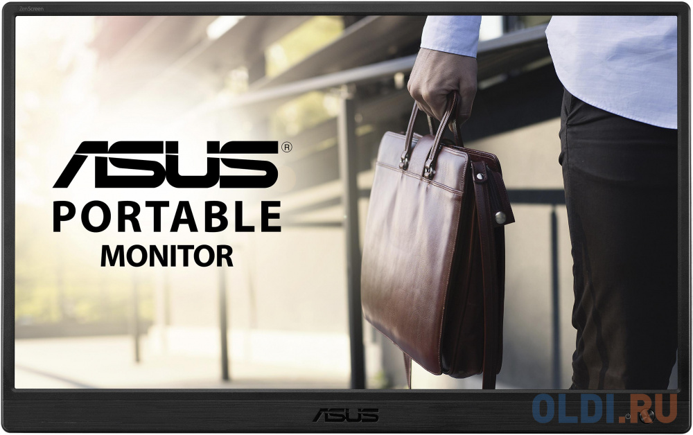 Монитор Asus 15.6" Portable MB165B черный TN LED 10ms 16:9 M/M матовая 500:1 220cd 90гр/65гр 1366x768 USB Touch 90LM0703-B01170 ZenScreen MB165B - фото 6