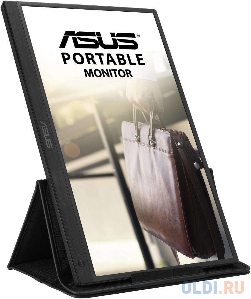 Монитор Asus 15.6" Portable MB165B черный TN LED 10ms 16:9 M/M матовая 500:1 220cd 90гр/65гр 1366x768 USB Touch 90LM0703-B01170 ZenScreen MB165B - фото 7