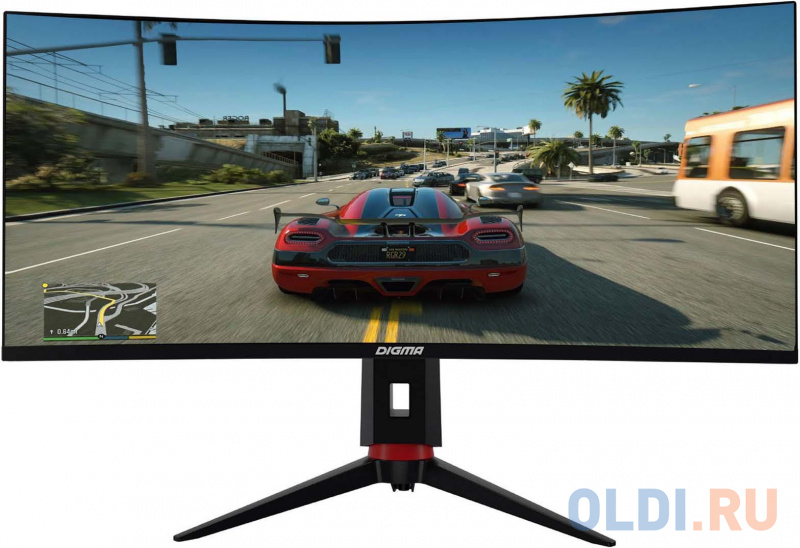 

Монитор 34" Digma Gaming DM-MONG3410, Черный