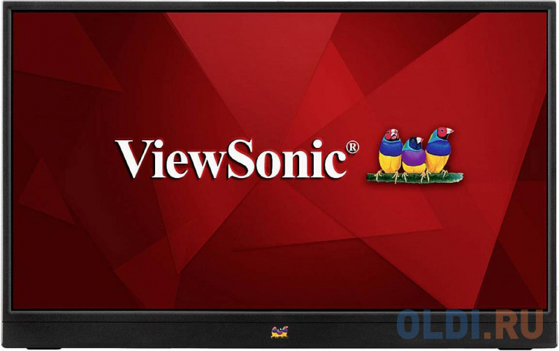 

МОНИТОР 15.6" Viewsonic VA1655 Black (IPS, 1920x1080, 7 ms, 170°/170°, 250 cd/m, 50M:1, Mini HDMI, USB-Type C 3.2)
