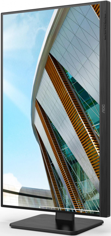 Монитор 27" AOC Q27P2CA черный IPS 2560x1440 350 cd/m^2 4 ms HDMI DisplayPort USB Type-C фото