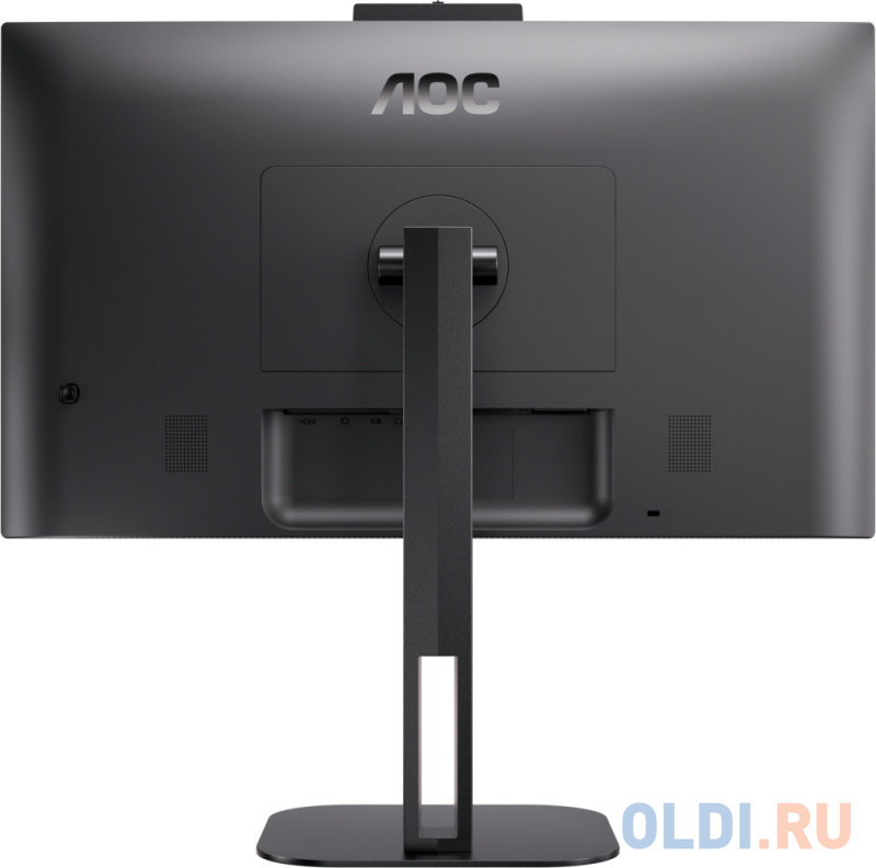 МОНИТОР 23.8" AOC 24V5CW Black с поворотом экрана (IPS, 1920x1080, 75Hz, 1 ms, 178°/178°, 300 cd/m, 20M:1, +HDMI, +DP) фото