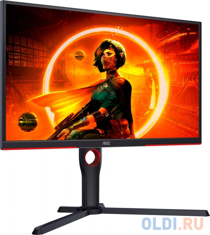 Монитор LCD 25'' 16:9 1920x1080 (FullHD), 240 Гц, VA, 3000 : 1, 300 Кд/м2, 178°/178°, DisplayPort 1.2, HDMI 2.0 x2, AMD FreeSync фото