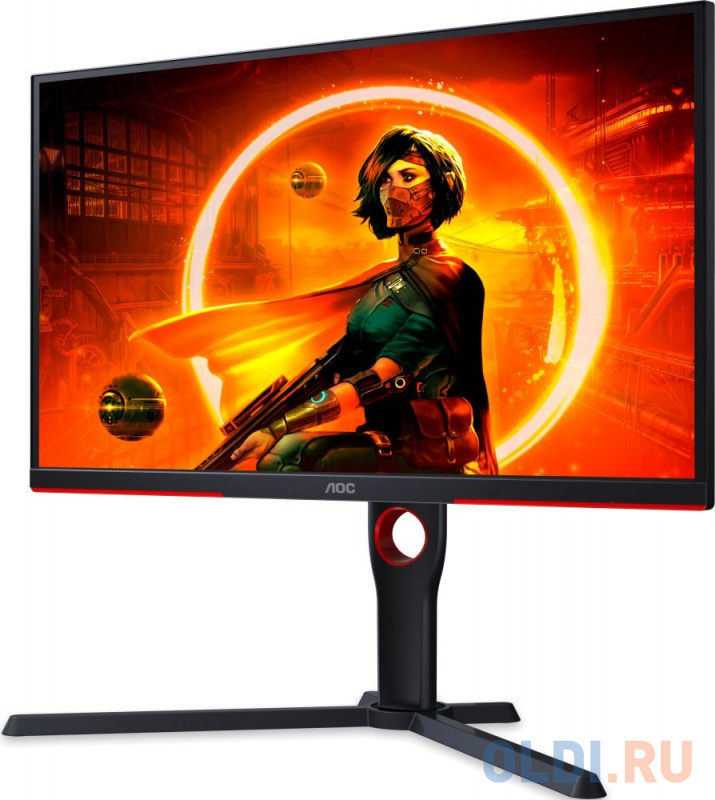 Монитор LCD 25'' 16:9 1920x1080 (FullHD), 240 Гц, VA, 3000 : 1, 300 Кд/м2, 178°/178°, DisplayPort 1.2, HDMI 2.0 x2, AMD FreeSync фото
