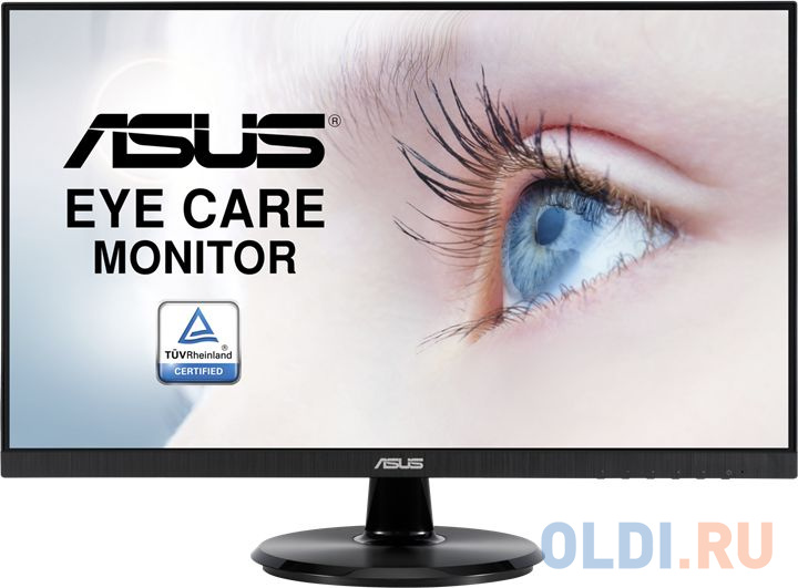 Монитор LCD 23.8" VA24DQ with HDMI cable/ ASUS VA24DQ 23.8" Wide LED IPS monitor, 16:9, FHD 1920x1080, 5ms(GTG), 250 cd/m2, 100M :1 (1000:1) 90LM054S-B01370 - фото 1