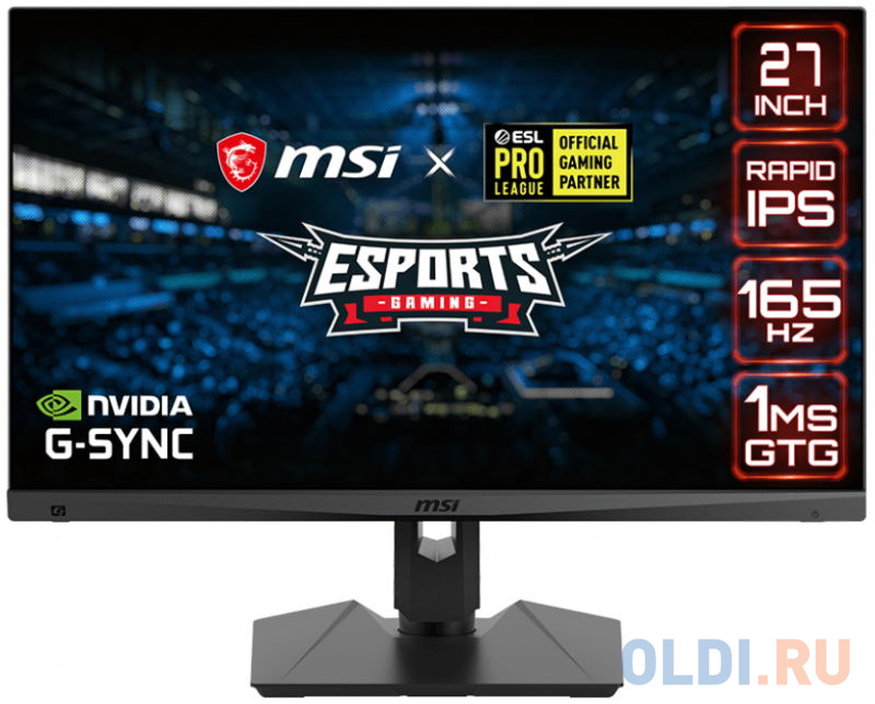 

Монитор 27" MSI Optix MAG274QRF QD, Черный