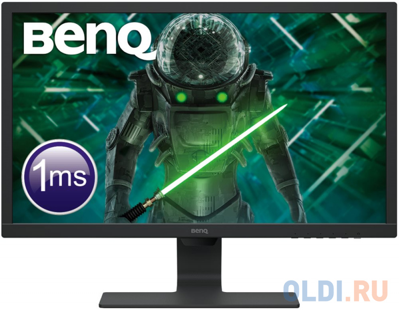 

BENQ 24" GL2480 TN LED 1920x1080 1ms 16:9 250 cd/m2 1000:1 12M:1 170/160 D-sub DVI HDMI Flicker-free Black