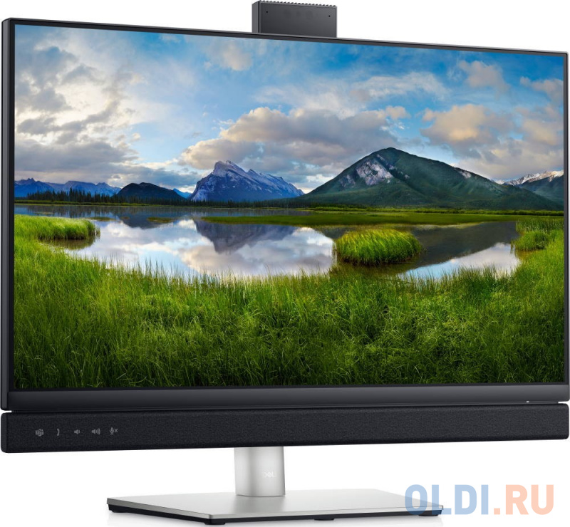 Монитор Dell 23.8" C2422HE черный IPS LED 5ms 16:9 HDMI M/M Cam матовая 1000:1 250cd 178гр/178гр 1920x1080 DP FHD USB 4.33кг фото