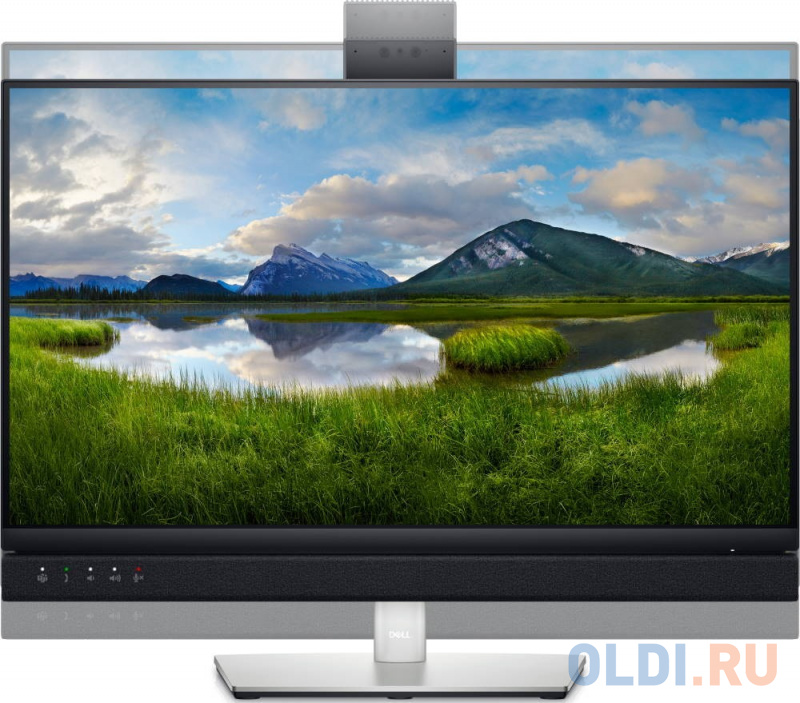 Монитор Dell 23.8" C2422HE черный IPS LED 5ms 16:9 HDMI M/M Cam матовая 1000:1 250cd 178гр/178гр 1920x1080 DP FHD USB 4.33кг фото