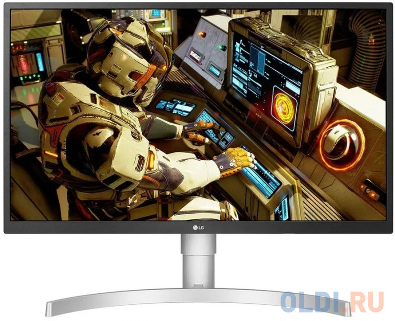 

Монитор LG 27" UltraFine 27UL550-W белый IPS LED 5ms 16:9 HDMI матовая 1000:1 300cd 178гр/178гр 3840x2160 DisplayPort Ultra HD 5.2кг