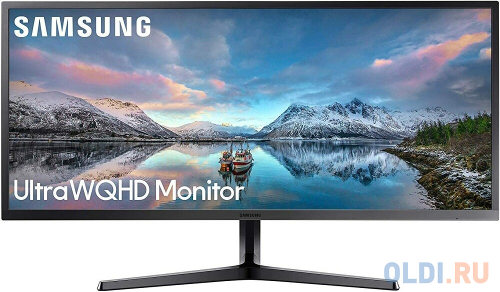 

Samsung 34" S34J550WQR VA LED 21:9 3440x1440 4ms 300cd 3000:1 178/178 2*HDMI DP 75Hz FreeSync Dark Blue Gray 1 year