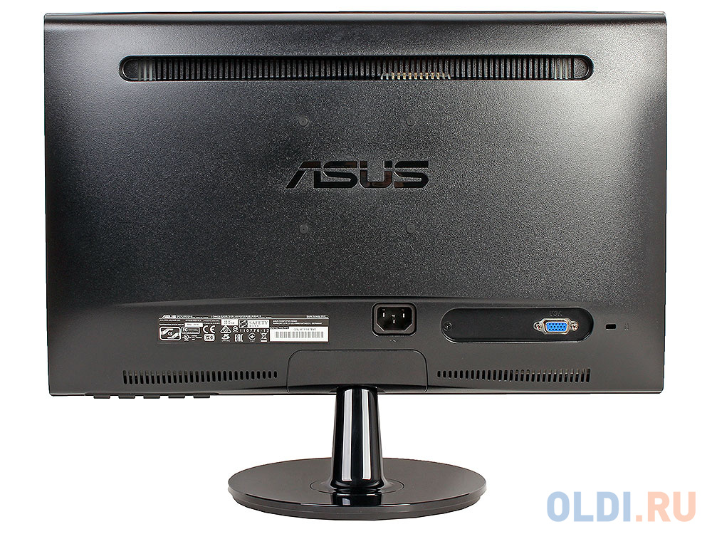 Монитор 18.5" ASUS VS197DE Black LED, 1366x768, 5ms, 200 cd/m2, ASCR 50M:1, D-Sub 90LMF1301T02201C- - фото 2