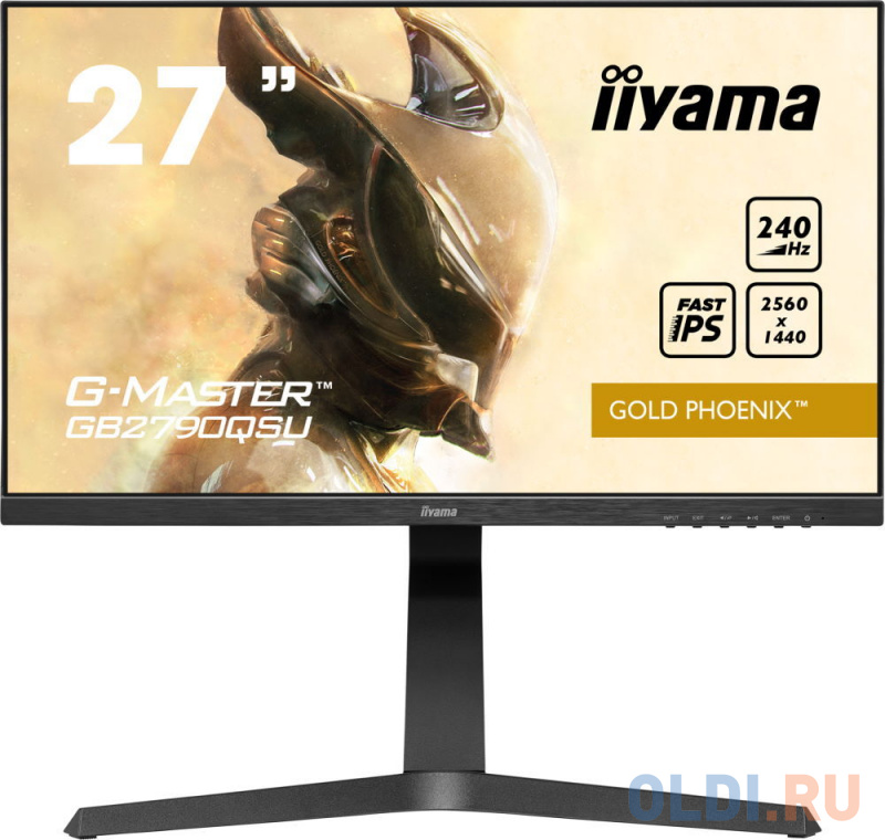 

Монитор LCD 27'' 16:9 2560x1440(FHD) IPS, nonGLARE, 400cd/m2, H178°/V178°, 1000:1, 80M:1, 16.7M, 0,4 ms, VGA, HDMI, DP, USB-Hub, Height adj,